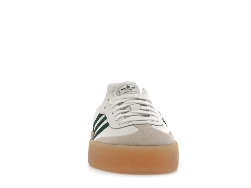 adidas Sambae White Collegiate Green Gum (Women's) - visning 9