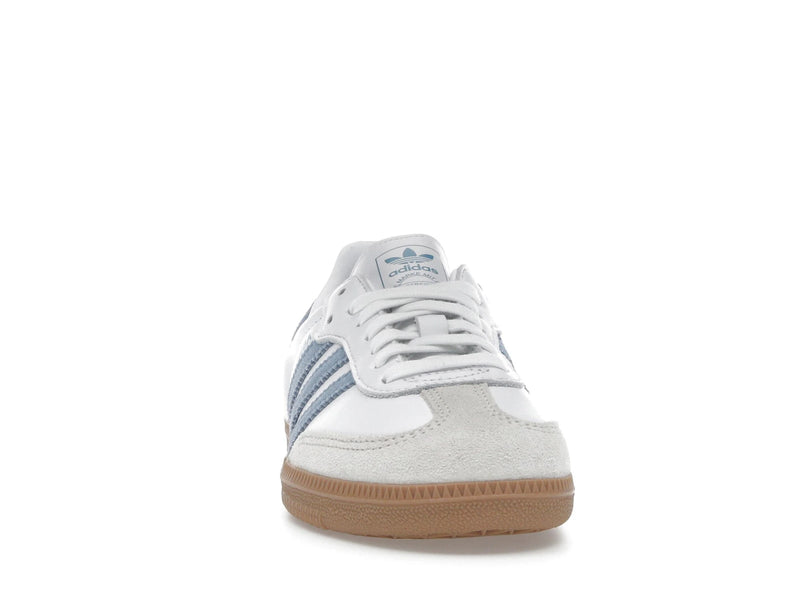 Adidas Samba OG White Alumina Ash Blue - Cloud White/Alumina/Ash Blue - JS1391 - 08