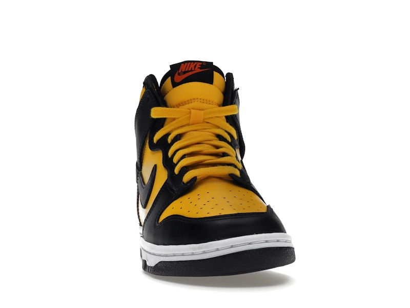 Nike Dunk High Retro Reverse Goldenrod - University Gold/Black/White/Habanero Red - DD1399-700 - 08