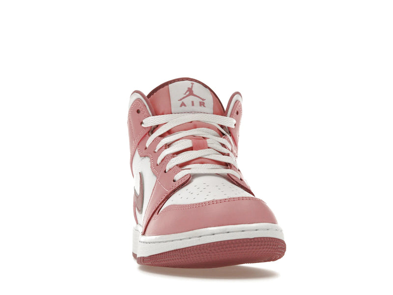 Air Jordan 1 Mid Valentines Day (2023) (GS) - Coral Chalk/Desert Berry/White - DQ8423-616 - 08