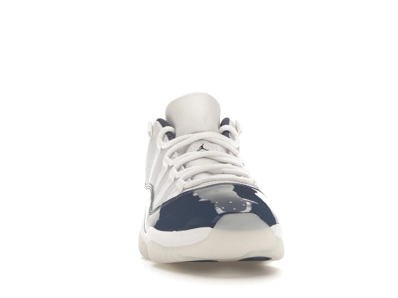 Air Jordan 11 Retro Low Midnight Navy (2024) - White/Midnight Navy/Diffused Blue/Football Grey - FV5104-104 - 08