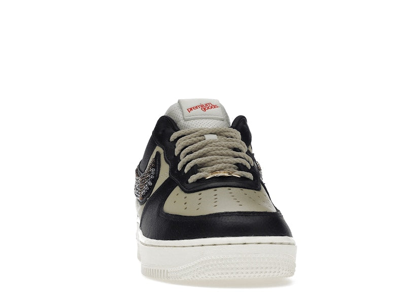 Nike Air Force 1 Low Premium Goods The Sophia (Women's) - Black/Multi-Color-Sand-Sail - DV2957-001 - 08
