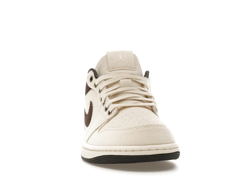 Air Jordan 1 Low Premium Pale Ivory Off Noir Baroque Brown - vue 8
