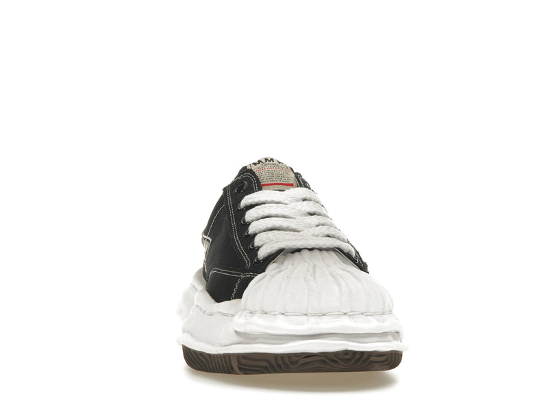 Mihara Yasuhiro Blakey OG Sole Canvas Low Black - Black/White - A08FW735 - 08