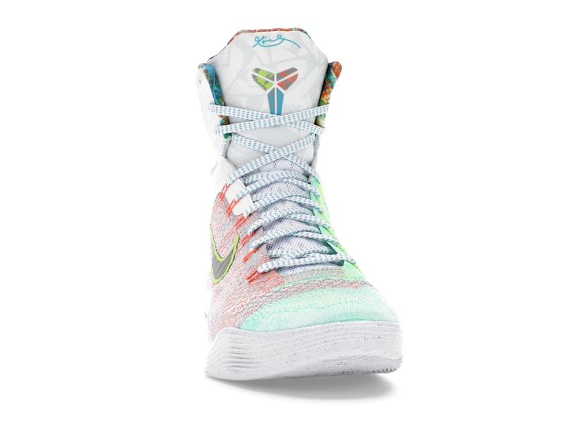 Nike Kobe 9 Elite Protro What The (2025) - White/Reflective Silver-Chlorine Blue-Black - FZ7335-101 - 08