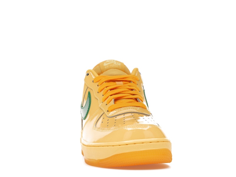 Nike Air Force 1 Low Patent Leather Topaz Gold Pine Green - Ansicht 9