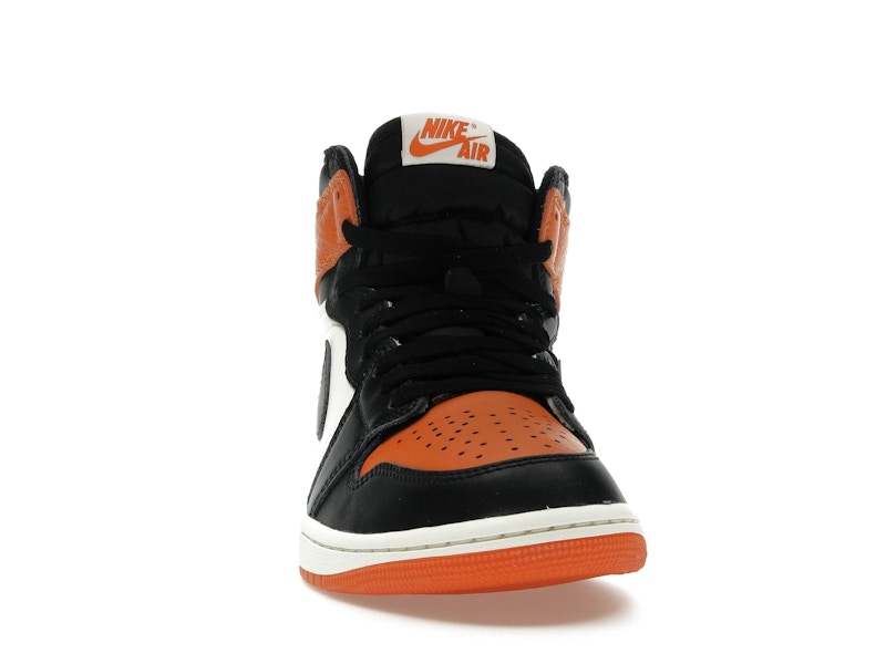 Air Jordan 1 Retro High OG Shattered Backboard (2025) - Black/Black-Sail-Starfish - DZ5485-008 - 08