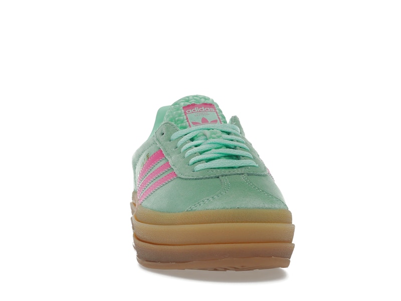 adidas Gazelle Bold Pulse Mint Pink (Women's) - Pulse Mint/Screaming Pink/Gum - H06125 - 08