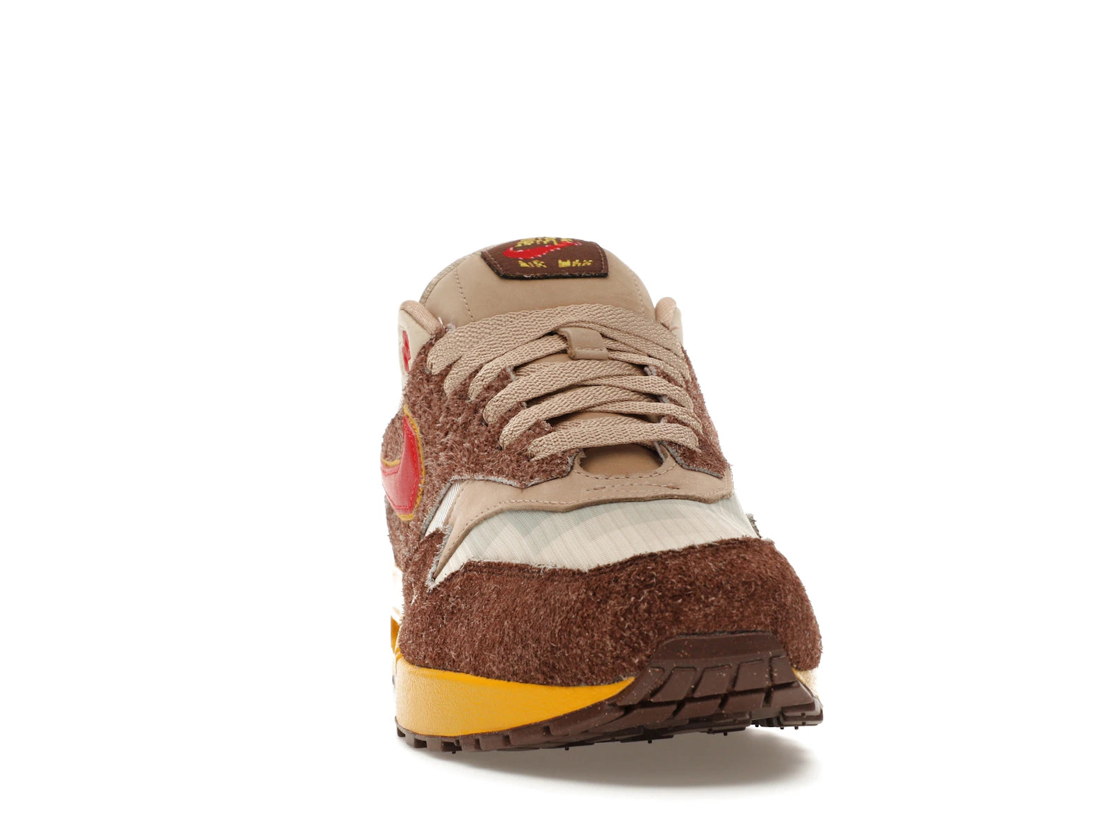 Nike Air Max 1 Swoosh Low Poly Big Head Origins - Light Chocolate/Hemp/Sand Drift/University Red - HV5776-200 - 08