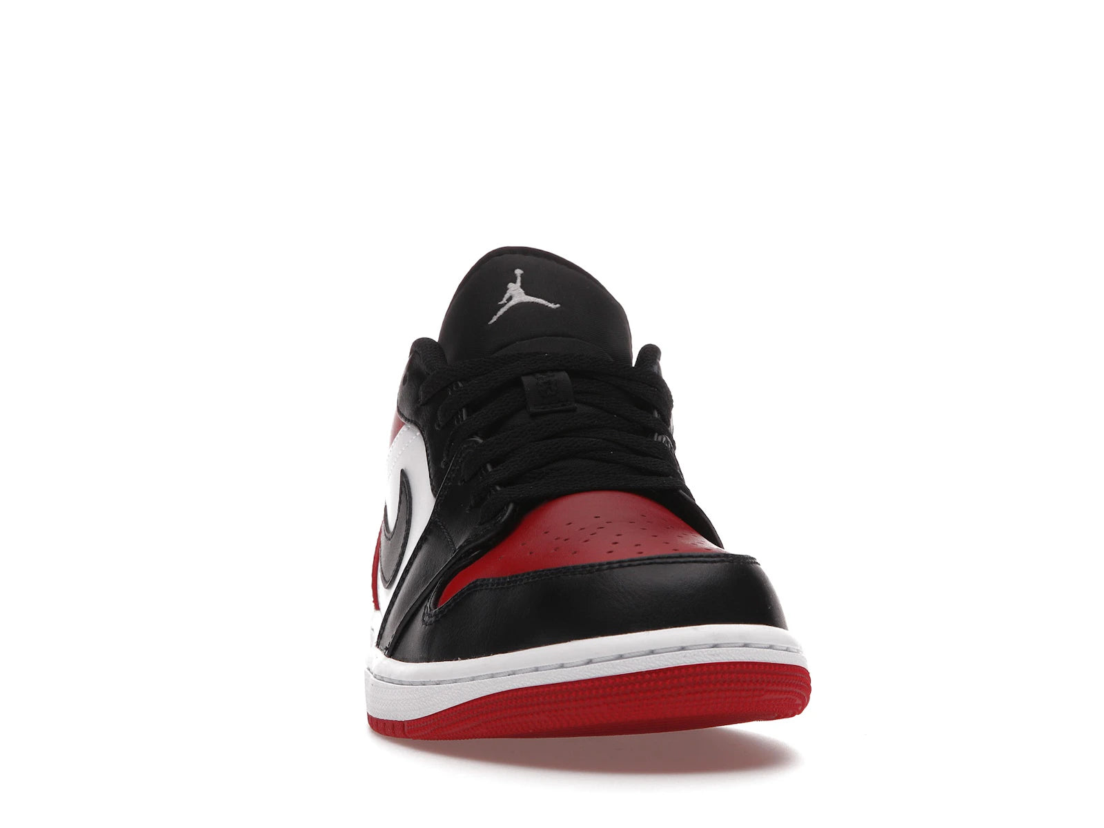 Air Jordan 1 Low Bred Toe - Gym Red/White-Black - 553558-612 - 08