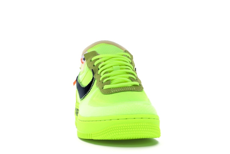 Nike Air Force 1 Low Off White Volt - vista 8