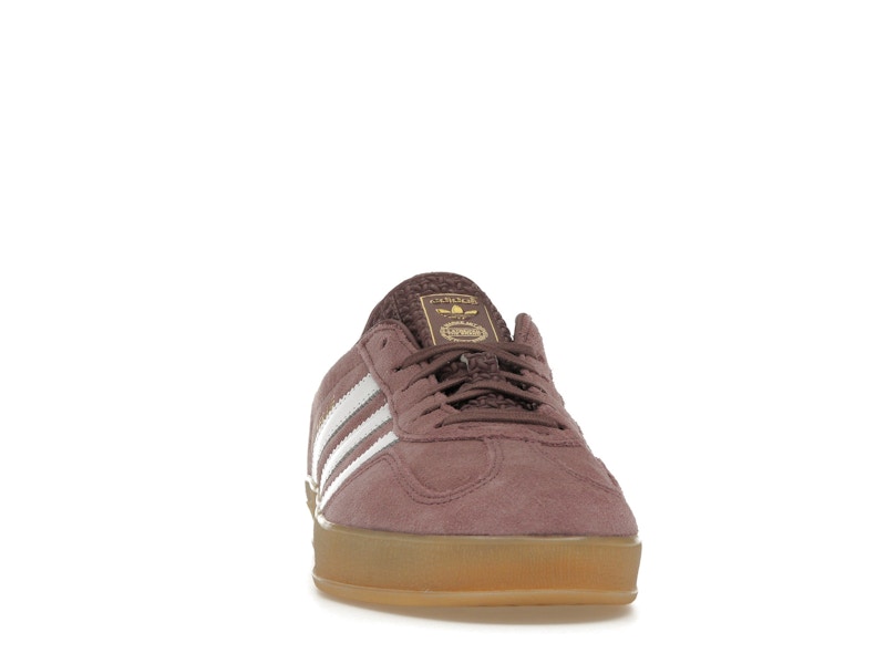 adidas Gazelle Indoor Shadow Fig (Women's) - Shadow Fig/Footwear White/Gum - IH5483 - 08