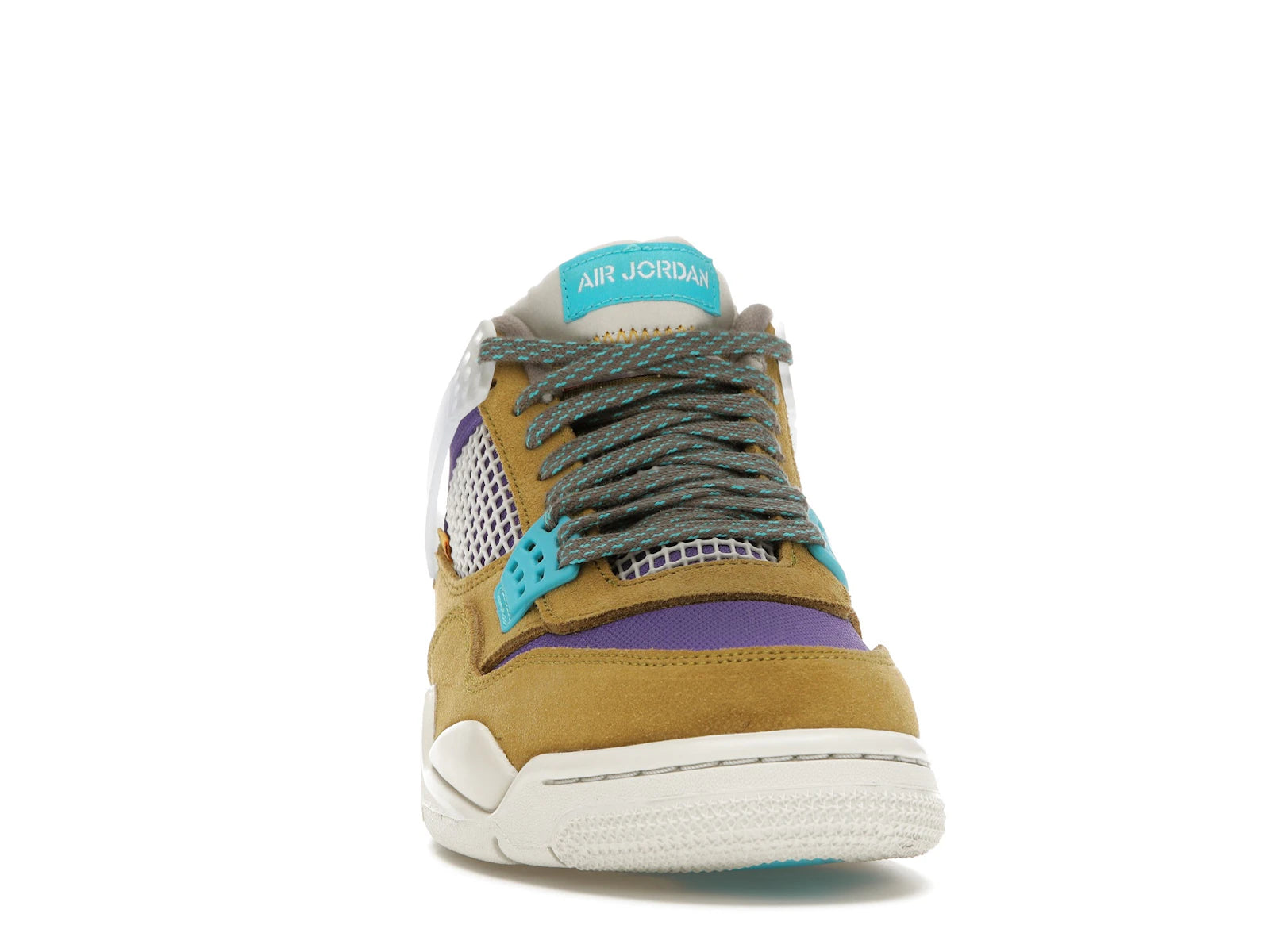 Air Jordan 4 Retro SP 30th Anniversary Union Desert Moss - Desert Moss/Turquoise Blue-Dark Iris - DJ5718-300 - 08
