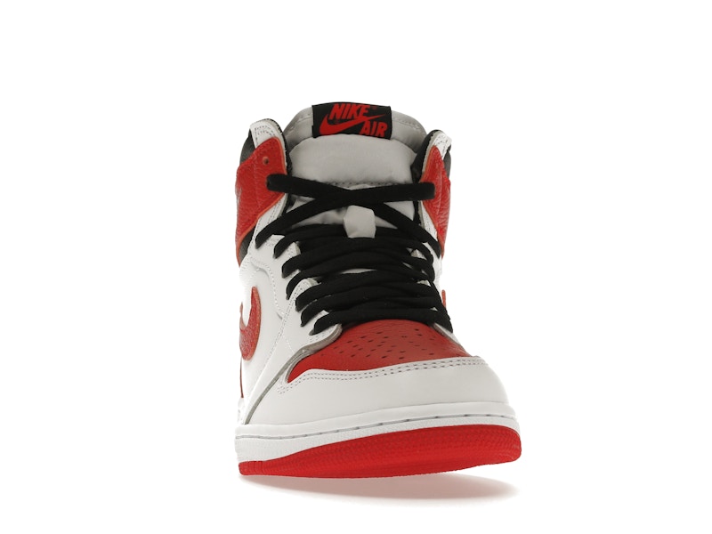 Air Jordan 1 Retro High OG Heritage - White/University Red-Black - 555088-161 - 08