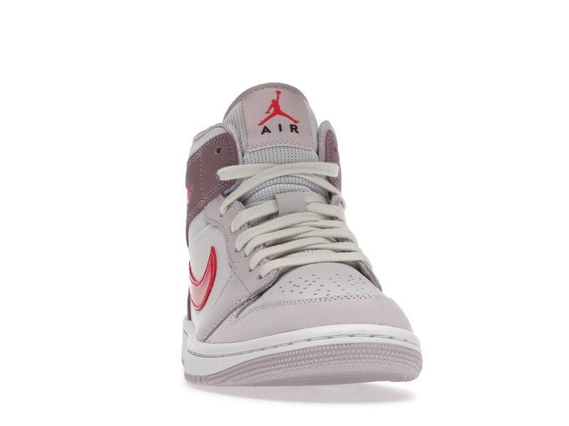 Air Jordan 1 Mid Valentines Day (2022) (W) - White/Pink-Crimson - DR0174-500 - 08