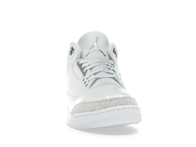 Air Jordan 3 Retro Pure Money (2025) - White/White/Metallic Silver - CT8532-111 - 08