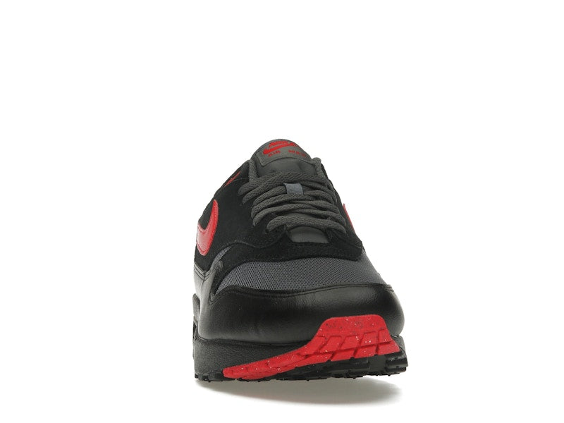 Nike Air Max 1 Essential Vamps - Black/University Red/Iron Grey - FZ5808-008 - 08