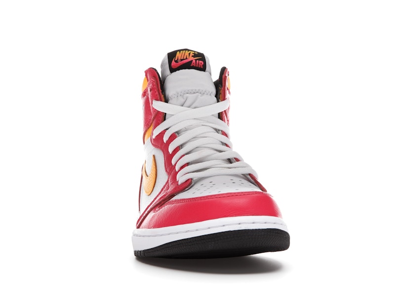 Air Jordan 1 Retro High OG Light Fusion Red - Light Fusion Red/White-Laser Orange-Black - 555088-603 - 08