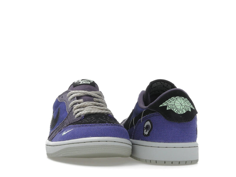 Air Jordan 1 Retro Low OG Zion Williamson Voodoo Alternate - Regency Purple/Vapor Green/Black/Dark Raisin/Daybreak/Light Silver - IH2309-500 - 08