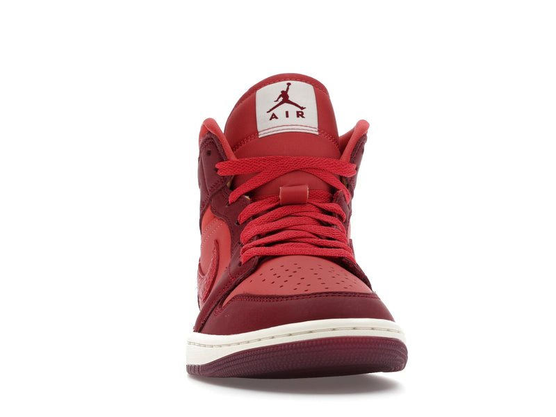 Air Jordan 1 Mid SE Valentines Day (2026) - Team Red/Sierra Red/Pueblo Red - IB7018-600 - 08