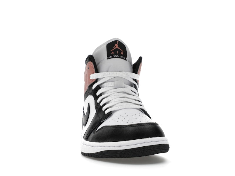 Air Jordan 1 Mid White Rust Pink Black - White/Rust Pink/Black - DQ8426-100 - 08