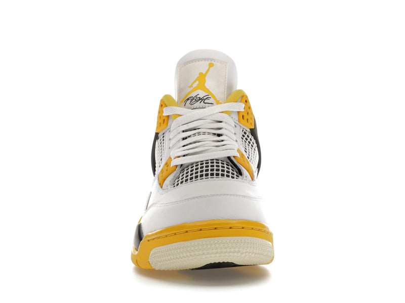 Air Jordan 4 Retro Vivid Sulfur - White/Coconut Milk/Vivid Sulfur/Anthracite - AQ9129-101 - 09