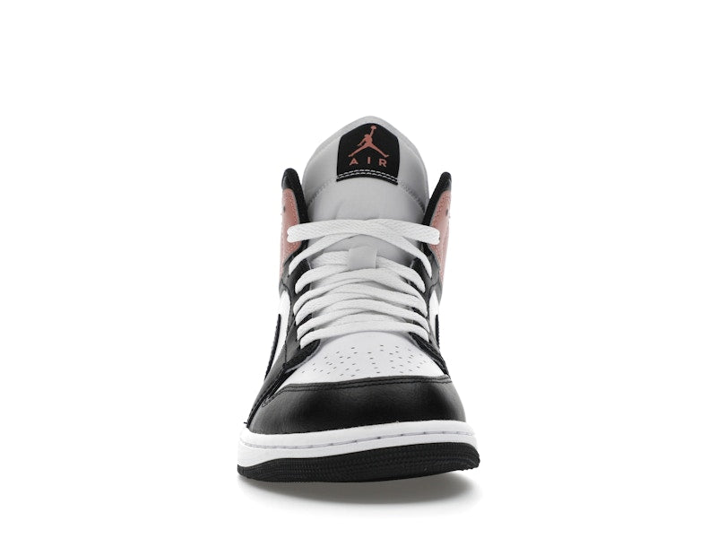 Air Jordan 1 Mid White Rust Pink Black - White/Rust Pink/Black - DQ8426-100 - 09