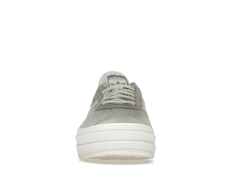 adidas Gazelle Bold Grey White (Women's) - Grey Two/Footwear White/Core White - HQ6893 - 09