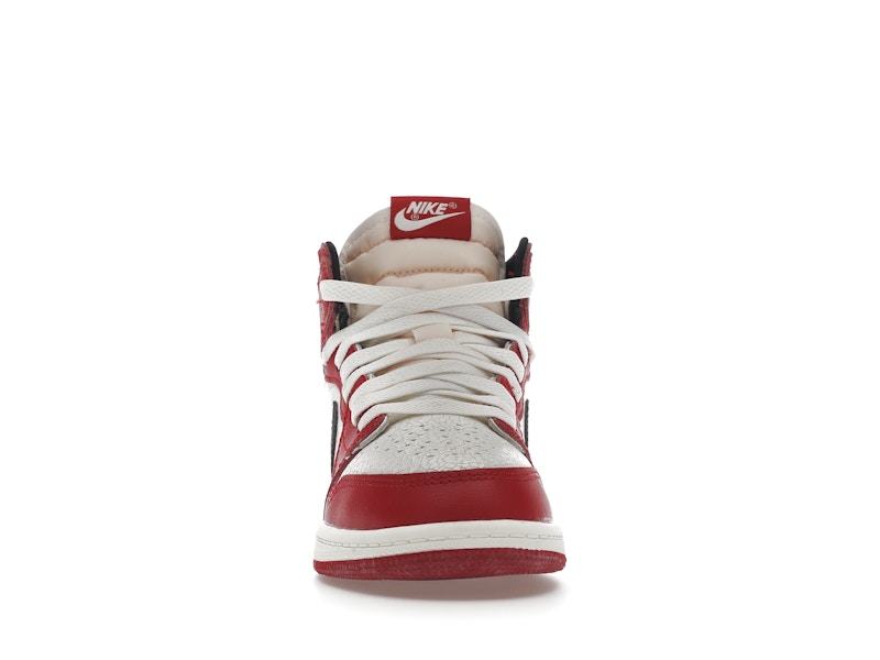 Air Jordan 1 Retro High OG Lost And Found (Enfant) - Varsity Red/Black-Sail-Muslin - FD1412-612 - 09