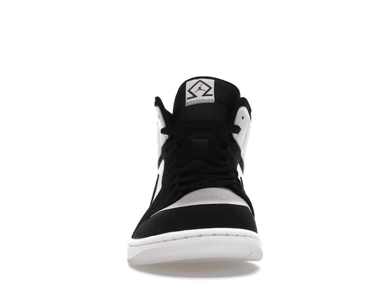 Air Jordan 1 Mid Diamond Shorts - White/Black - DH6933-100 - 09