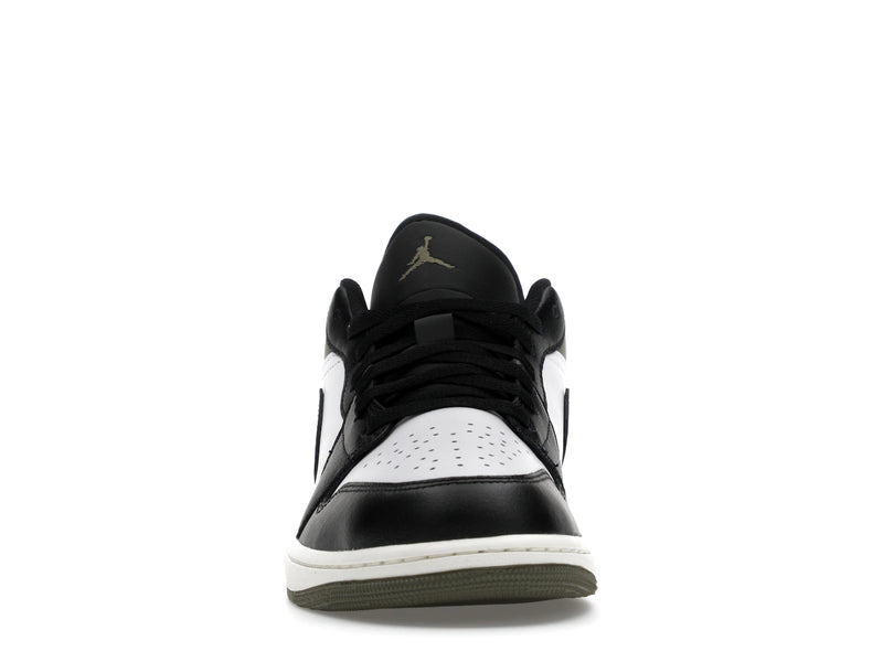 Air Jordan 1 Low Black Toe Medium Olive - Black/Medium Olive/White - 553558-092 - 09