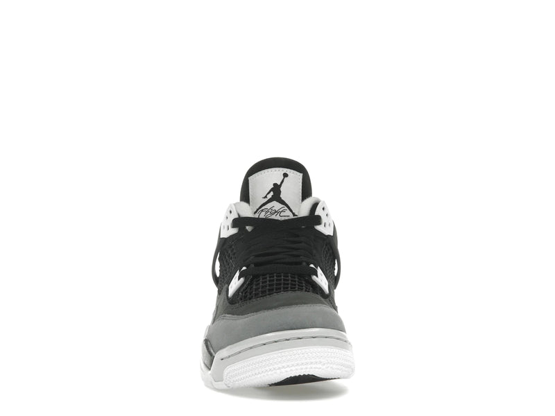 Air Jordan 4 Retro Fear (2024) (GS) - Black/White/Anthracite/Black/Pure Platinum - FQ8213-002 - 09