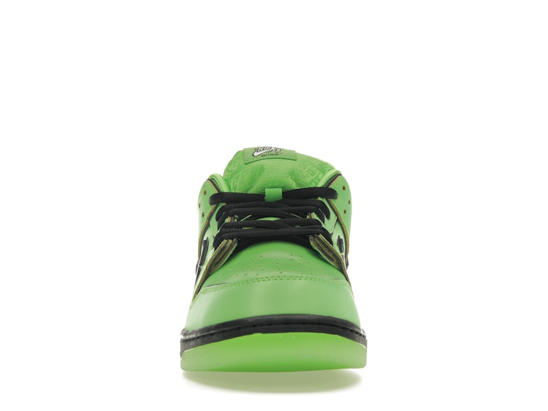 Nike SB Dunk Low The Powerpuff Girls Buttercup - Mean Green/Black/Lotus Pink - FZ8319-300 - 09