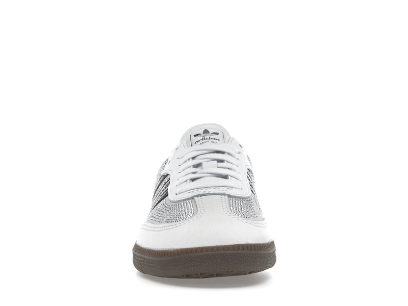 Adidas Samba OG Rhinestone Crystal White Silver - Crystal White/Crystal White/Silver Metallic - IH9055 - 09