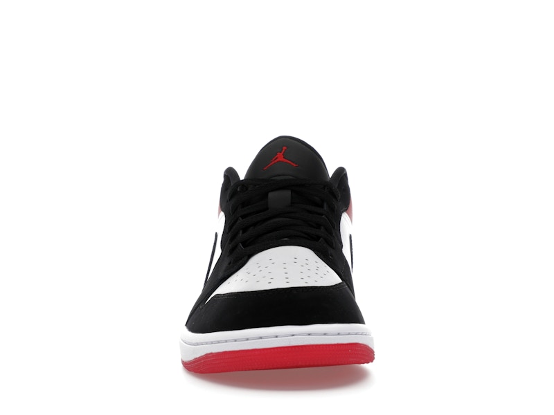 Air Jordan 1 Low SE Black Toe (2025) - White/Black/Gym Red - IB8971-106 - 09