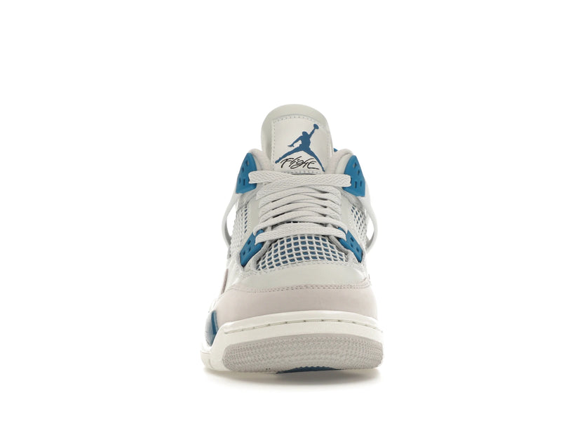 Air Jordan 4 Retro Military Blue (2024) (GS) - Off-White/Military Blue/Neutral Grey - HF4281-141 - 09