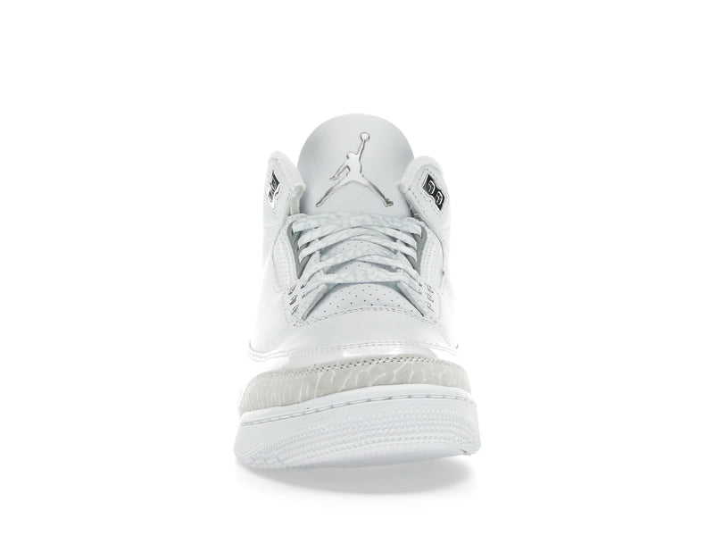 Air Jordan 3 Retro Pure Money (2025) - White/White/Metallic Silver - CT8532-111 - 09