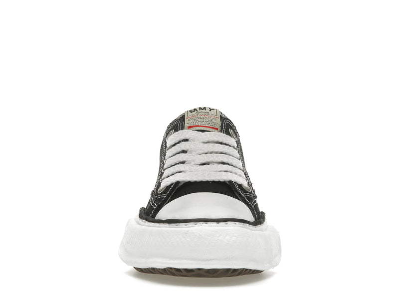 Maison Mihara Yasuhiro Peterson OG Sole Canvas Low - White/Black - A01FW702-BLK - 09