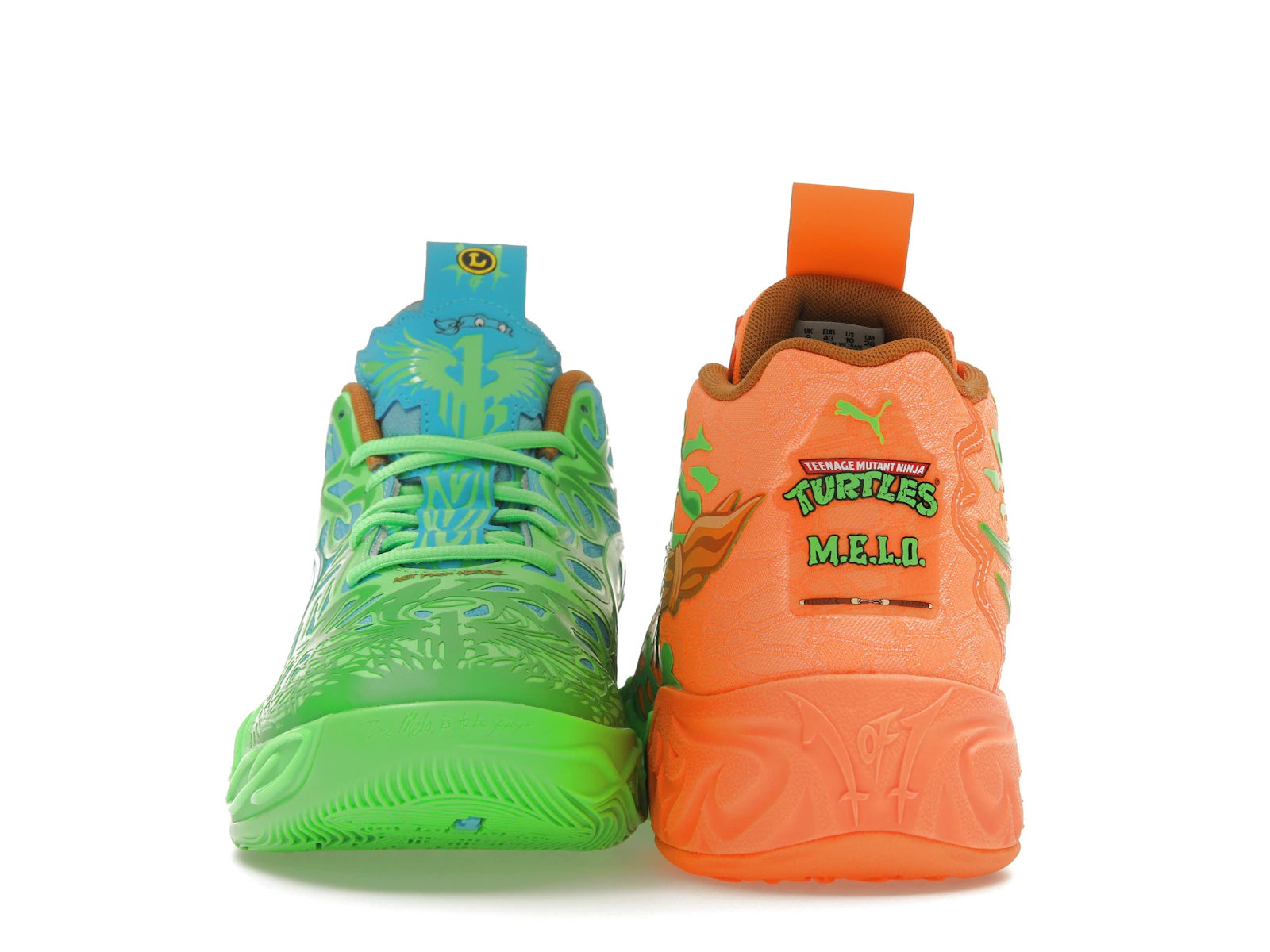 Puma Lamelo Ball Mb04 Teenage Mutant Ninja Turtles Leonardo And Michelangelo - view 9