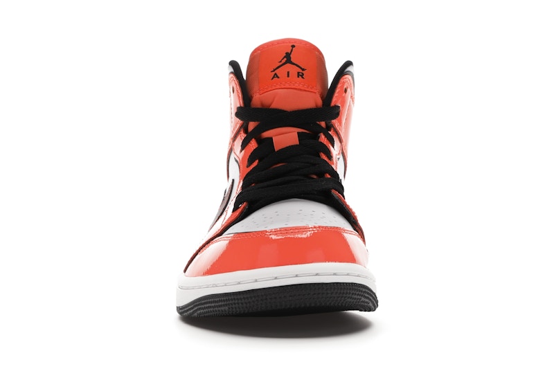 Air Jordan 1 Mid SE Turf Orange - Turf Orange/Black/White - DD6834-802 - 09