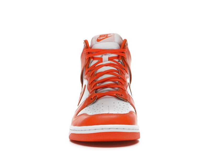 Nike Dunk High Syracuse (2021) - White/Orange Blaze - DD1399-101 - 09