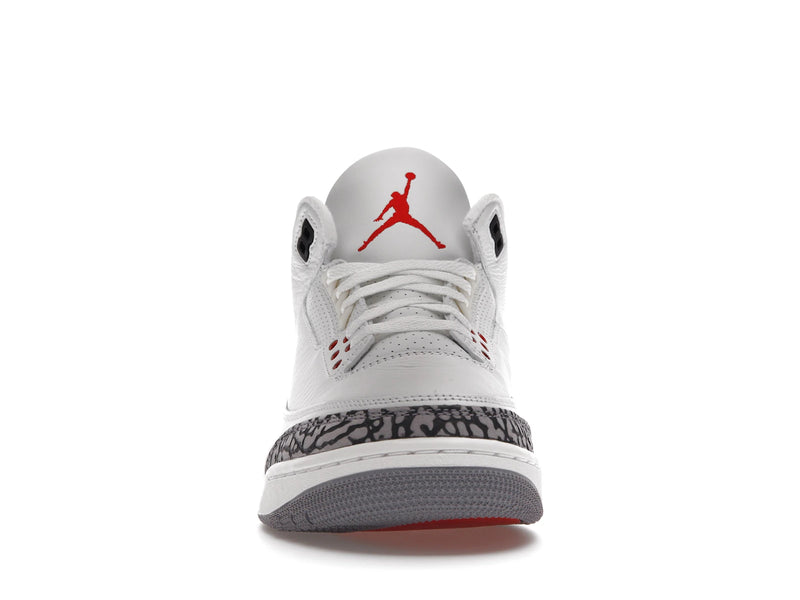 Air Jordan 3 Retro White Cement Reimagined - Summit White/Fire Red/Black/Cement Grey - DN3707-100 - 09