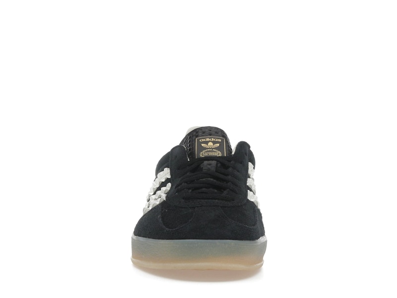 adidas Gazelle Indoor Core Black Cream White Gum (Women's) - Core Black/Cream White/Gum - JS1412 - 09