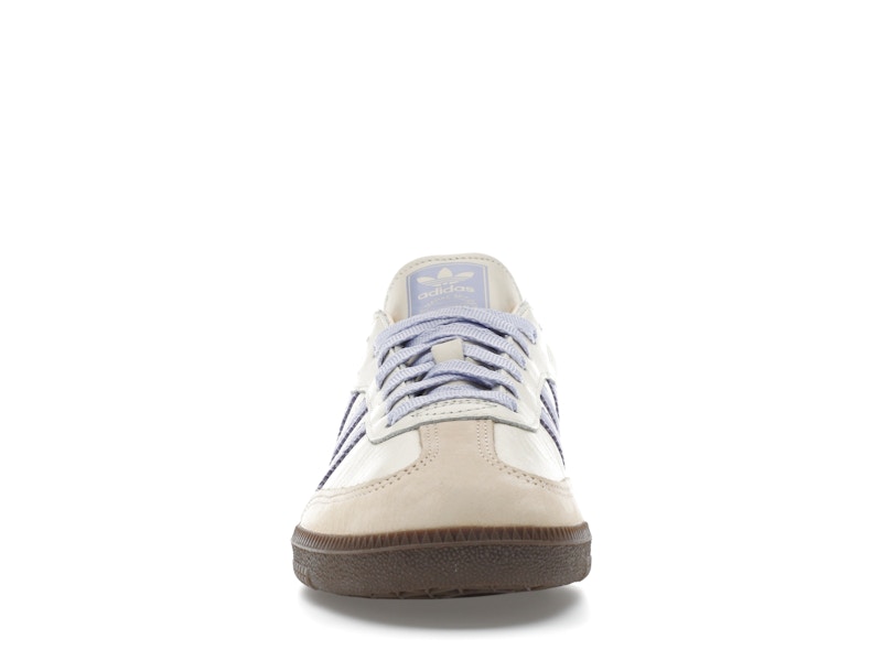 adidas Samba OG Cream White Violet (Women's) - Cream White/Violet Tone/Sand Strata - JI2678 - 09