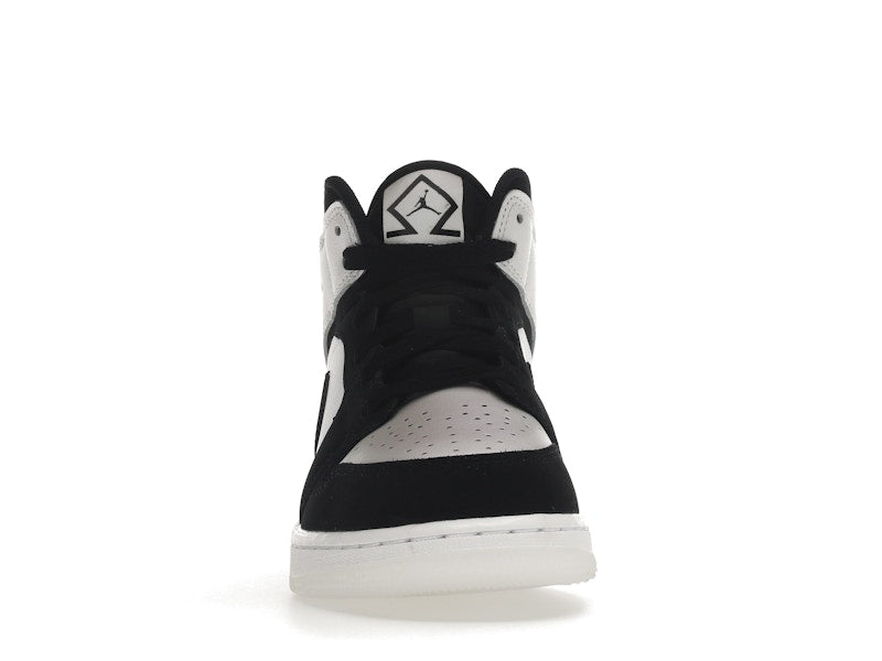 Air Jordan 1 Mid Diamond Shorts (GS) - White/Multi-Color/Black - DN4321-100 - 09