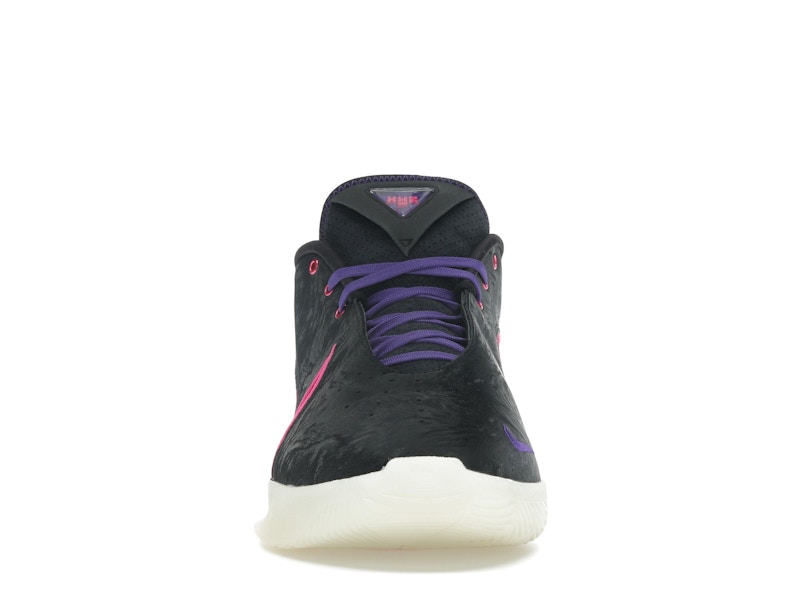 Nike LeBron 22 Blacklight - Black/Laser Fuchsia/Dark Grey/Field Purple/Guava Ice/Vapor Green - FZ1094-001 - 09