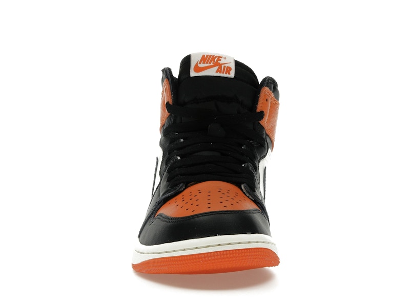 Air Jordan 1 Retro High OG Shattered Backboard (2025) - Black/Black-Sail-Starfish - DZ5485-008 - 09