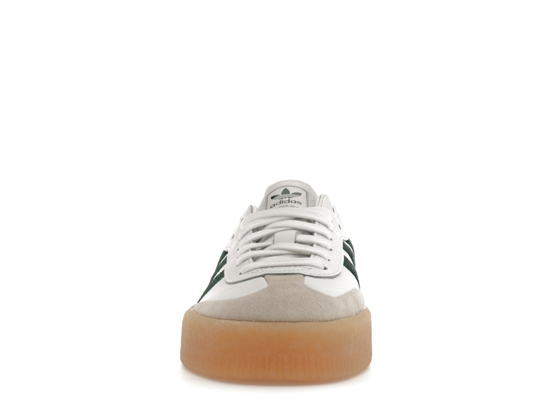 adidas Sambae White Collegiate Green Gum (Women's) - visning 10