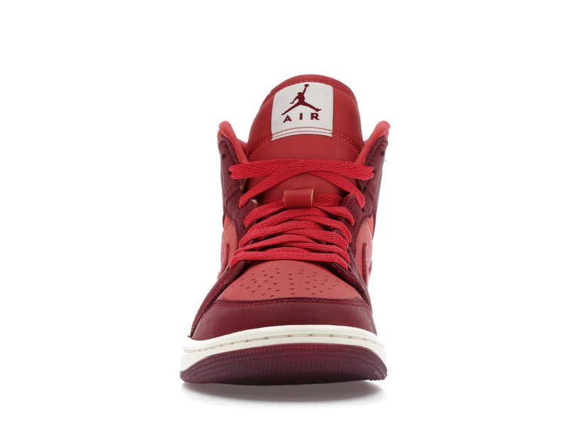 Air Jordan 1 Mid SE Valentines Day (2026) - Team Red/Sierra Red/Pueblo Red - IB7018-600 - 09
