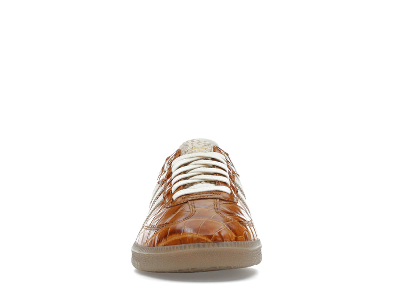 Adidas Samba Wales Bonner Brown Croc - Supplier Color/Wonder White/Night Brown - JH9826 - 09
